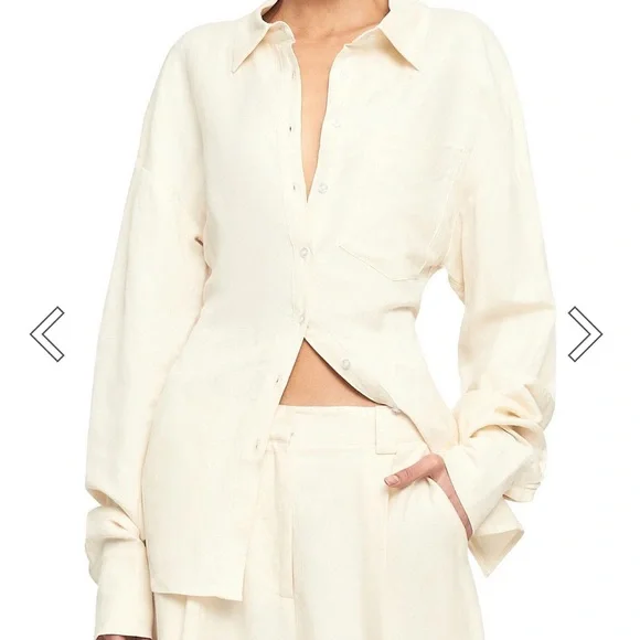 HORIZON BACKLESS SHIRT - Picture 1 of 3